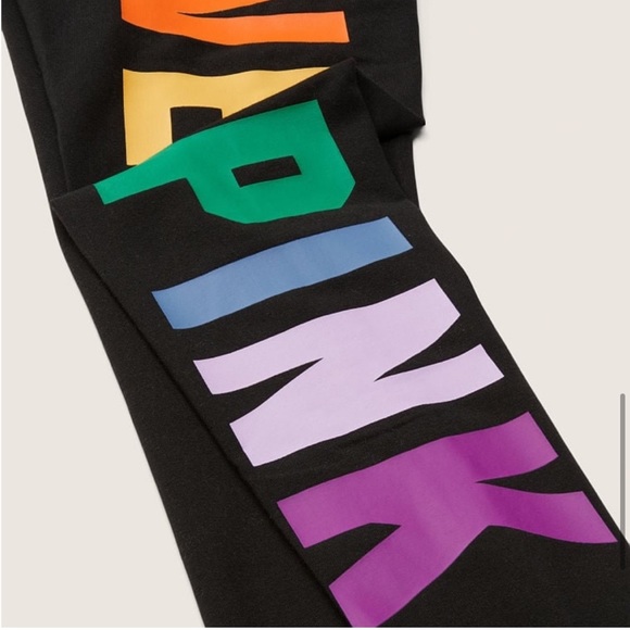 VS PINK Cotton High Waist Leggings Small - Picture 4 of 11